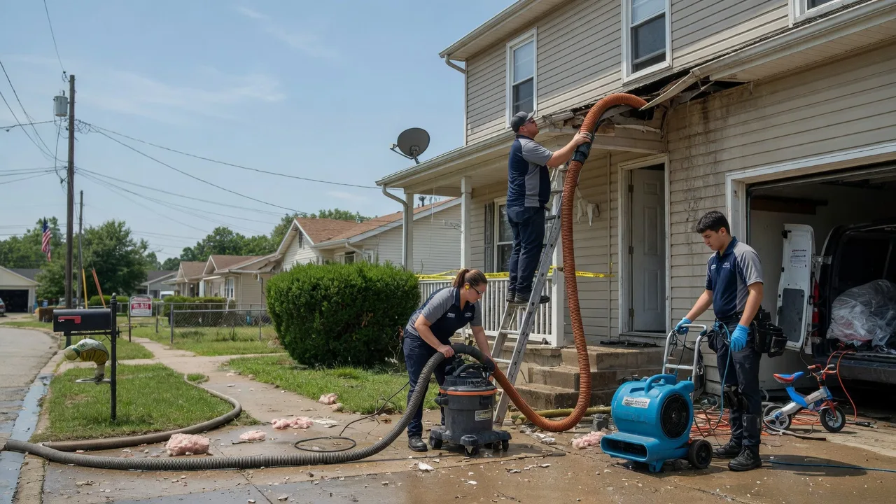 Water Damage Restoration in Cedar Hill, TN near me
